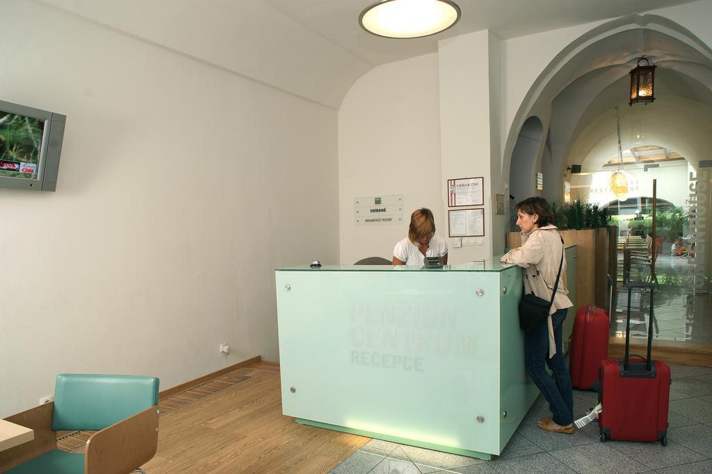 Hotel V Centru Ceske Budejovice Eksteriør billede